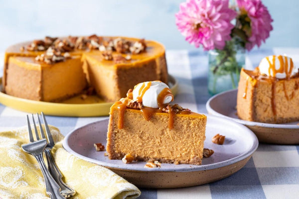 Pumpkin Chai-ramel Cheesecake (seasonal)