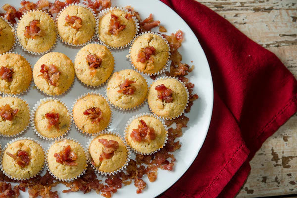 Maple Bourbon Bacon Cornbread